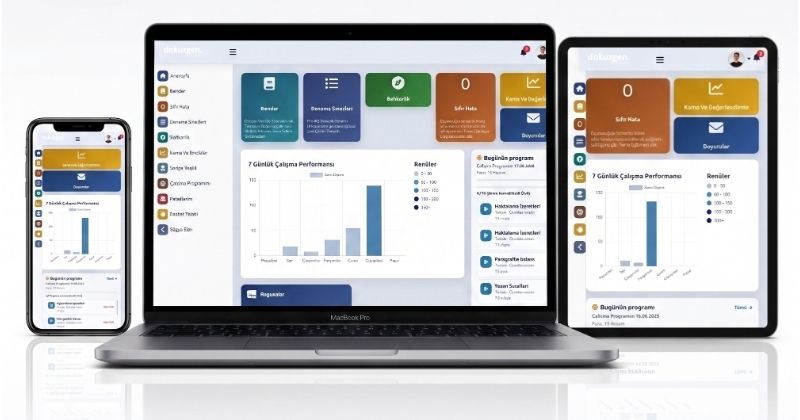 Dokuzgen öğrenci paneli — telefon, tablet ve bilgisayarda