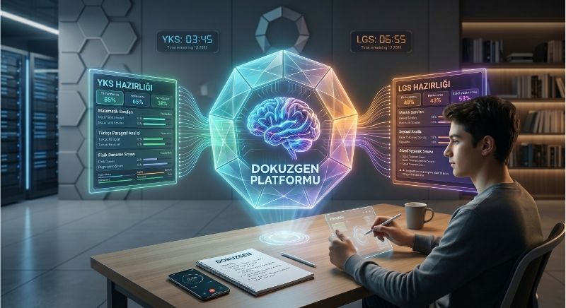 Dokuzgen platformu — YKS ve LGS hazırlık paneli